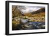 Slaters Bridge in Little Langdale November-null-Framed Photographic Print