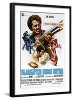 Slaughter, (aka Slaughter Uomo Mitra), Italian poster, Jim Brown, Stella Stevens, 1972-null-Framed Art Print