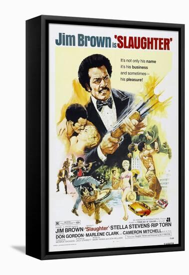 Slaughter, Jim Brown, 1972-null-Framed Stretched Canvas