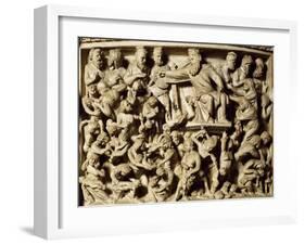 Slaughter of the Innocents, the Scene from the Life of Christ-Giovanni Pisano-Framed Giclee Print