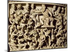 Slaughter of the Innocents, the Scene from the Life of Christ-Giovanni Pisano-Mounted Giclee Print