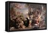 Slaughter of the Innocents-Peter Paul Rubens-Framed Stretched Canvas