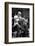 Slava Rostropovich Playing the Cello on a Stage-null-Framed Photographic Print