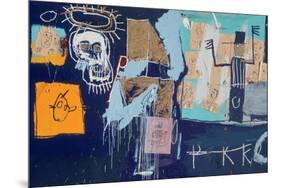 Slave Auction, 1982-Jean-Michel Basquiat-Mounted Giclee Print