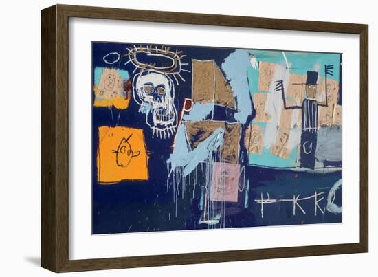 Slave Auction, 1982-Jean-Michel Basquiat-Framed Giclee Print