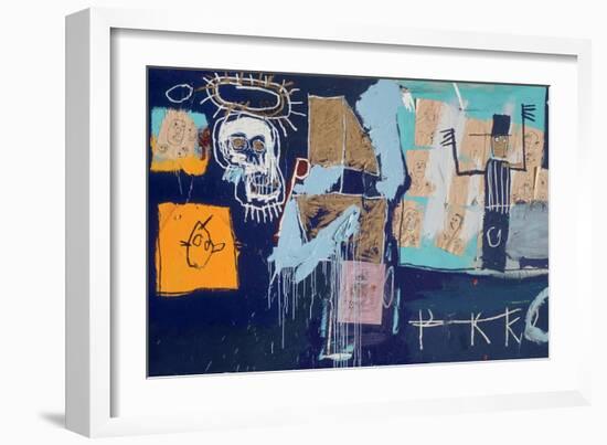 Slave Auction, 1982-Jean-Michel Basquiat-Framed Giclee Print