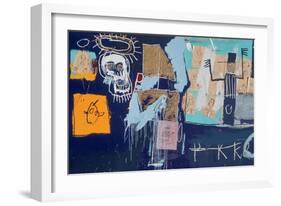 Slave Auction, 1982-Jean-Michel Basquiat-Framed Giclee Print