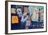 Slave Auction, 1982-Jean-Michel Basquiat-Framed Giclee Print