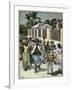 Slavery Emancipation Festival in Barbados, C1880-null-Framed Giclee Print