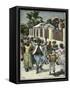 Slavery Emancipation Festival in Barbados, C1880-null-Framed Stretched Canvas