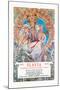 Slavia Insurance Company-Alphonse Mucha-Mounted Art Print