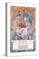 Slavia Insurance Company-Alphonse Mucha-Stretched Canvas