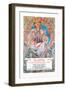 Slavia Insurance Company-Alphonse Mucha-Framed Art Print