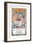 Slavia Insurance Company-Alphonse Mucha-Framed Art Print