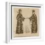 Slavic Princes in Costume as the Emperor and Empress of Costantinople-Raphael Jacquemin-Framed Giclee Print