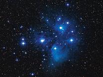 Pleiades Star Cluster-Slawik Birkle-Stretched Canvas