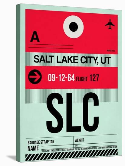 SLC Salt Lake City Luggage Tag I-NaxArt-Stretched Canvas