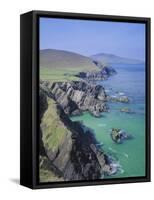 Slea Head, Dingle Peninsula, County Kerry, Munster, Republic of Ireland (Eire), Europe-Roy Rainford-Framed Stretched Canvas