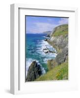 Slea Head, Dingle Peninsula, County Kerry, Munster, Republic of Ireland (Eire), Europe-Roy Rainford-Framed Premium Photographic Print