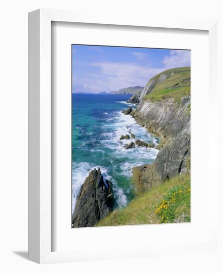 Slea Head, Dingle Peninsula, County Kerry, Munster, Republic of Ireland (Eire), Europe-Roy Rainford-Framed Premium Photographic Print