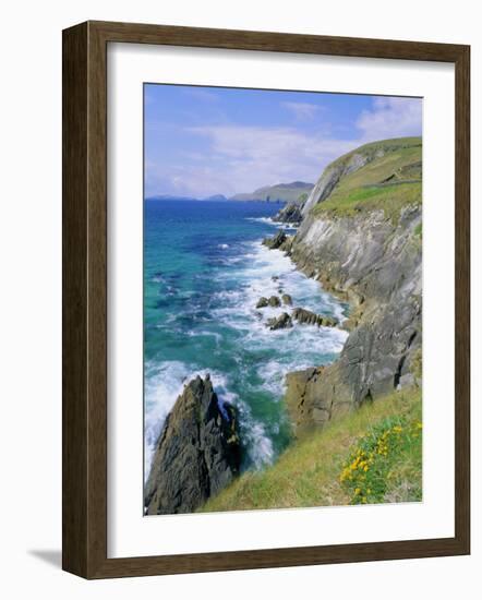 Slea Head, Dingle Peninsula, County Kerry, Munster, Republic of Ireland (Eire), Europe-Roy Rainford-Framed Photographic Print