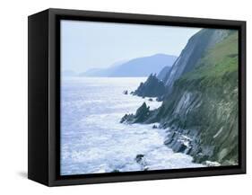 Slea Head, Dingle Peninsula, County Kerry, Munster, Republic of Ireland (Eire)-Roy Rainford-Framed Stretched Canvas