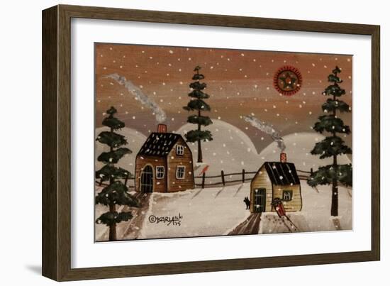 Sled 1-Karla Gerard-Framed Giclee Print