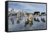 Sled Dogs, Nunavut, Canada-Paul Souders-Framed Stretched Canvas