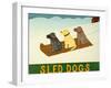 Sled Dogs-Stephen Huneck-Framed Giclee Print