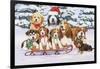 Sled Dogs-William Vanderdasson-Framed Giclee Print