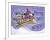 Sled Party-Margaret Wilson-Framed Giclee Print