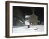 Sledding Party-Jerry Cable-Framed Giclee Print