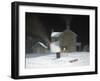 Sledding Party-Jerry Cable-Framed Giclee Print