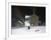 Sledding Party-Jerry Cable-Framed Giclee Print