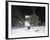 Sledding Party-Jerry Cable-Framed Giclee Print