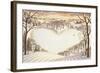 Sledding-Dan Craig-Framed Giclee Print