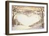 Sledding-Dan Craig-Framed Premium Giclee Print