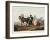 Sledge Driving, 1830-1840S-Michel François Damam-Demartrait-Framed Giclee Print