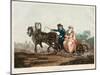 Sledge Driving, 1830-1840S-Michel François Damam-Demartrait-Mounted Giclee Print