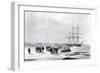 Sledge Party Leaving HMS Investigator in Mercy Bay, under Command of Lieutenant Gurney Creswell-null-Framed Giclee Print