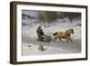 Sledge Ride, 1889-Axel Hjalmar Ender-Framed Giclee Print