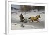 Sledge Ride, 1889-Axel Hjalmar Ender-Framed Giclee Print