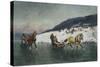 Sledge Ride on the Ice-Axel Hjalmar Ender-Stretched Canvas
