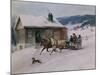 Sledge Riding, 1914-Axel Hjalmar Ender-Mounted Giclee Print