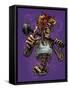 Sledgehammer Skeleton Female-FlyLand Designs-Framed Stretched Canvas