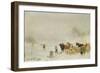 Sledges on the Ice, 1873-Arthur Nikutowski-Framed Giclee Print