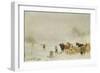 Sledges on the Ice, 1873-Arthur Nikutowski-Framed Giclee Print