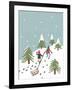 Sledging, 2014-Isobel Barber-Framed Giclee Print