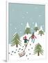 Sledging, 2014-Isobel Barber-Framed Giclee Print