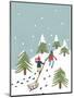 Sledging, 2014-Isobel Barber-Mounted Premium Giclee Print